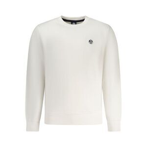 North Sails White Cotton Mens Men's Sweatshirt